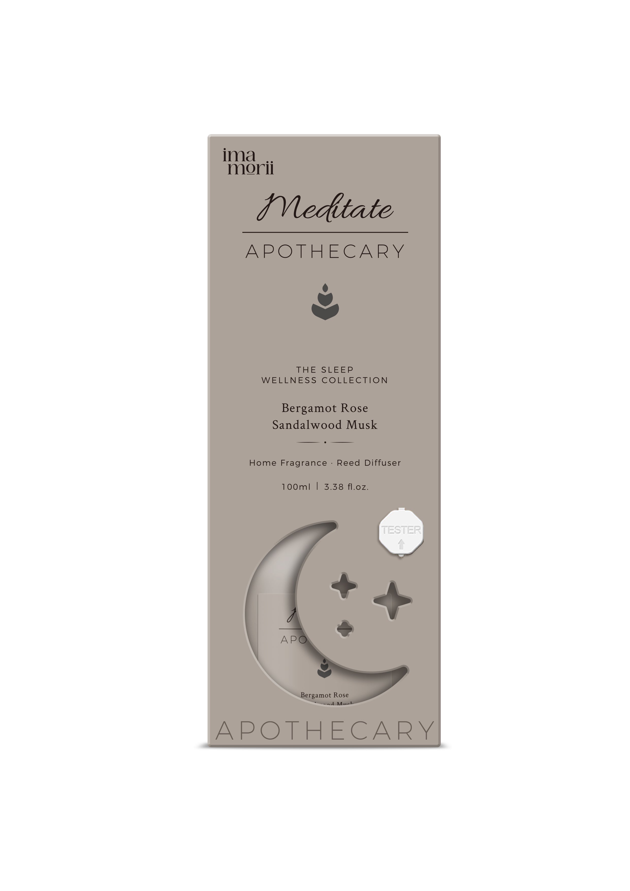 IMA MORII SLEEP WELLNESS REED DIFFUSER MEDITATE 100ML