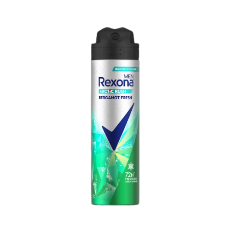 REXONA MEN SPRAY ARCTIC BERGAMOT 135ML