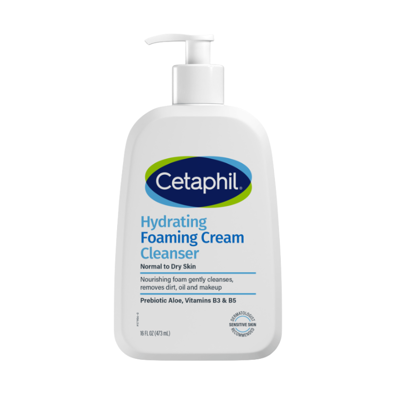 CETAPHIL HYDRATING FOAMING CREAM CLEANSER 473ML