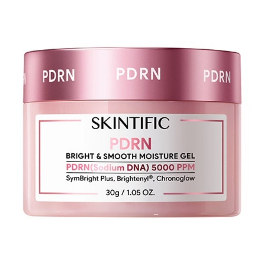 SKINTIFIC PDRN BRIGHT & SMOOTH MOISTURE GEL 30G