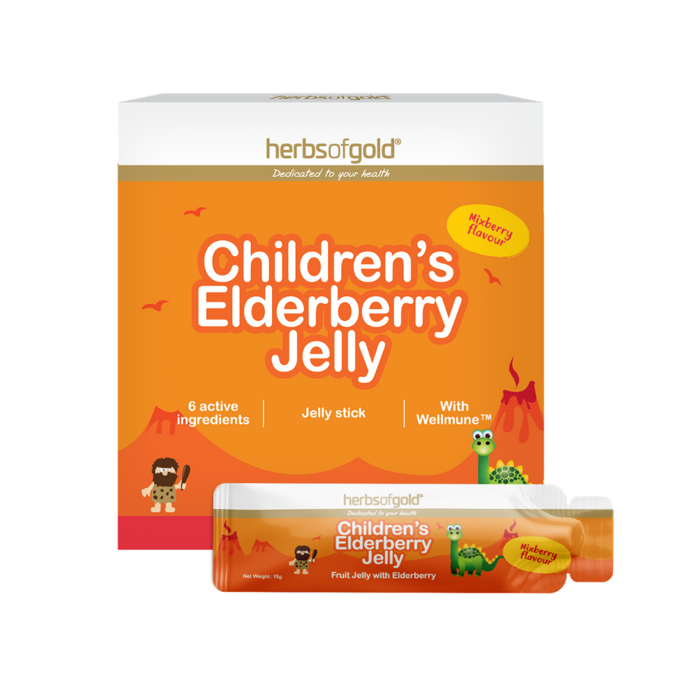 HERBS OF GOLD CHILDREN'S ELDERBERRY JELLY 15S
