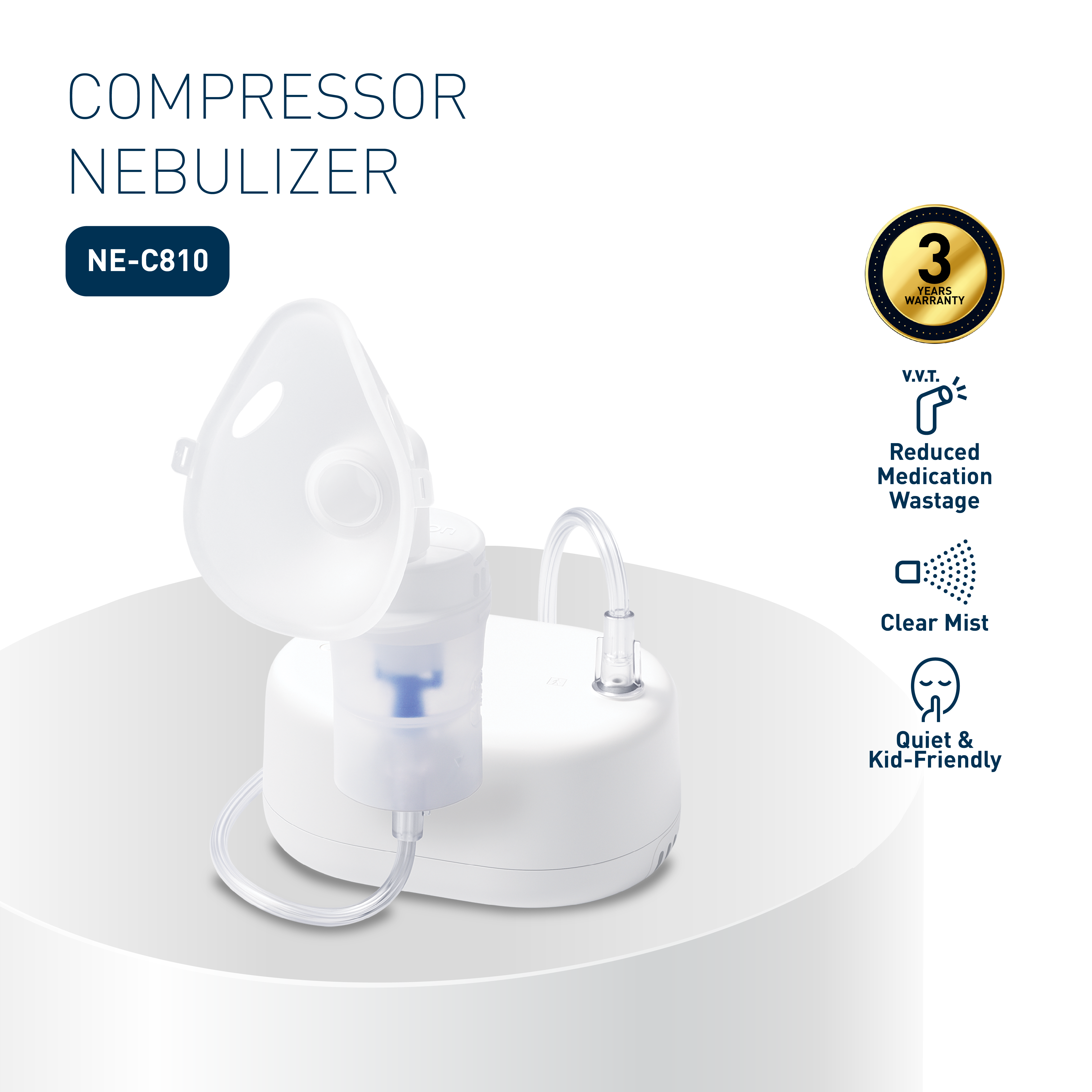 OMRON COMPRESSOR NEBULIZER NE-C810-AP