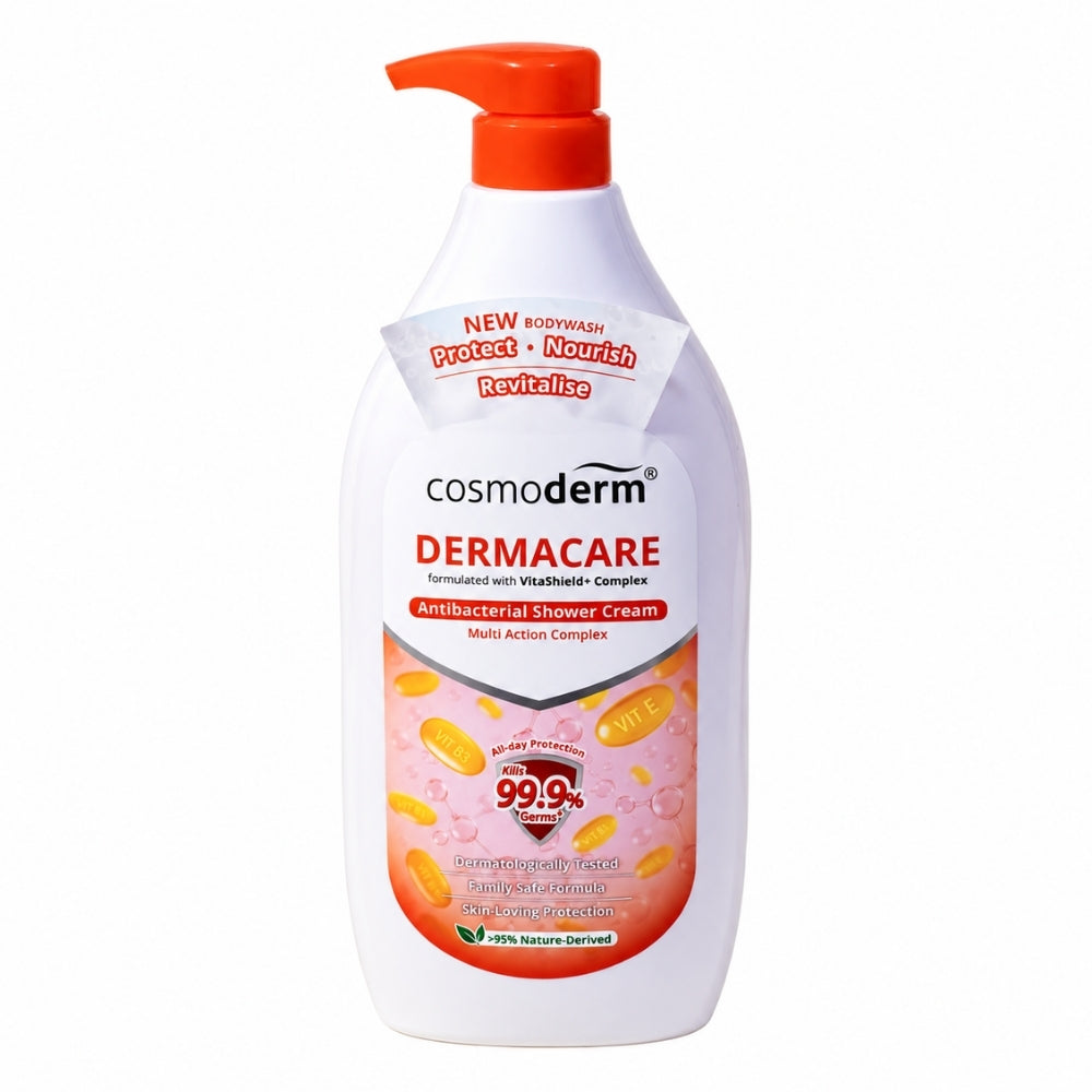 COSMODERM DERMACARE+ ANTIBACTERIAL SHOWER CREAM 950ML