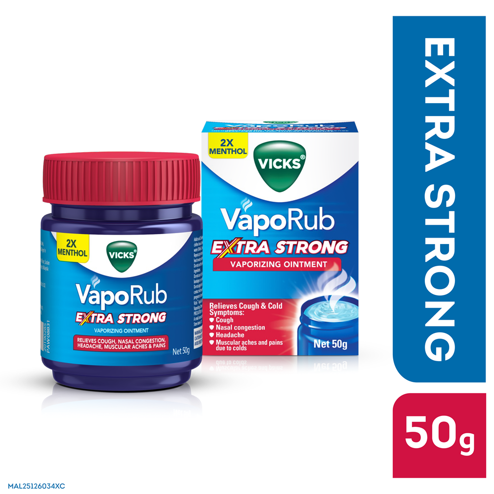 VICKS VAPORUB EXTRA STRONG 50G