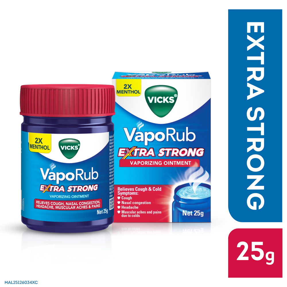 VICKS VAPORUB EXTRA STRONG 25G