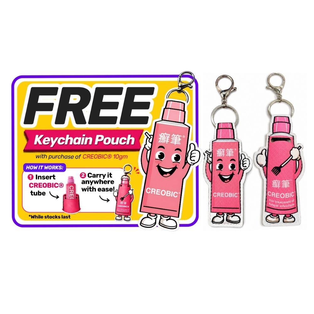 [NOT FOR SALE] CREOBIC KEYCHAIN POUCH-CGWP
