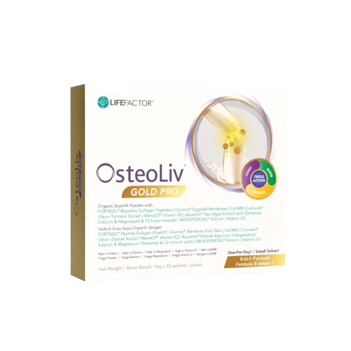 LIFE FACTOR OSTEOLIV GOLD PRO 15S