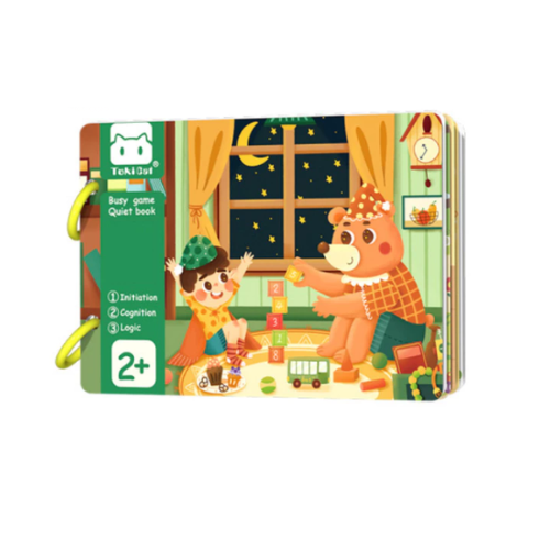 14 PAGES BUSY BOOK ENGLISH VERSION-BGWP