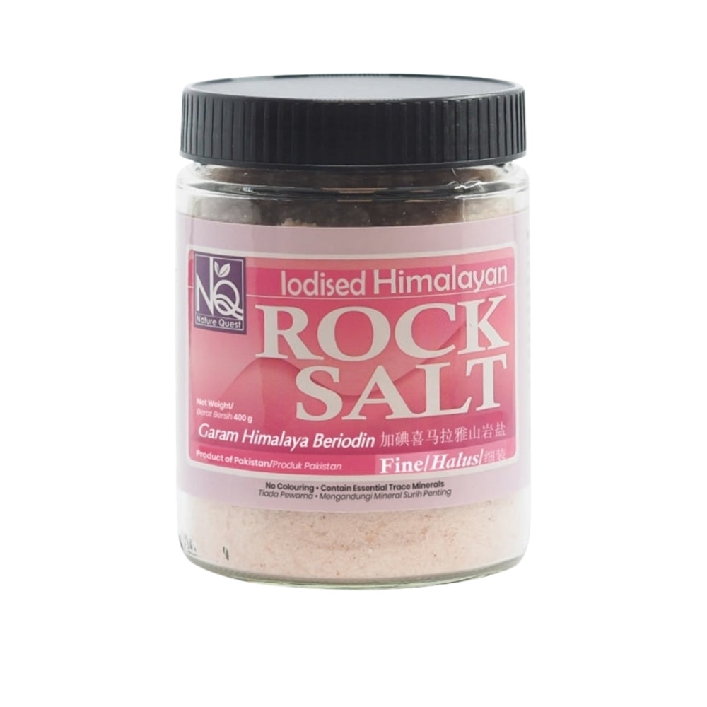 COUNTRY FARM HIMALAYAN ROCK SALTCANISTER 400GM (FINE)