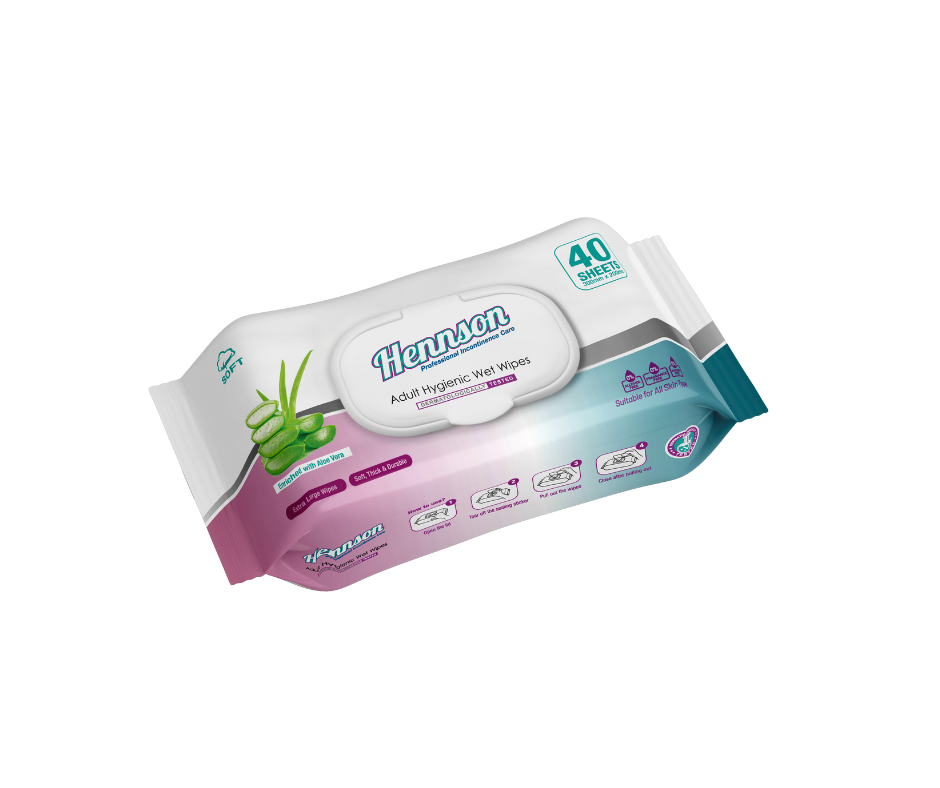 HENNSON WET WIPES 30CMX20CM 40'S-CGWP