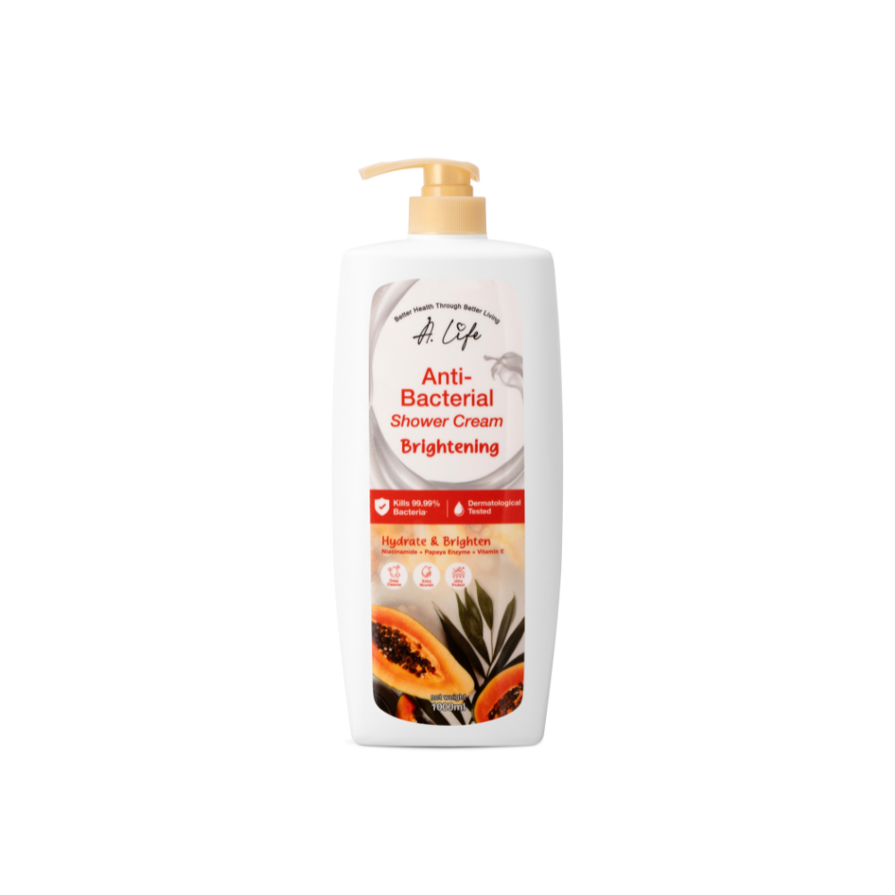 A.LIFE ANTIBACTERIAL SHOWER CREAM BRIGHTENING 1000ML