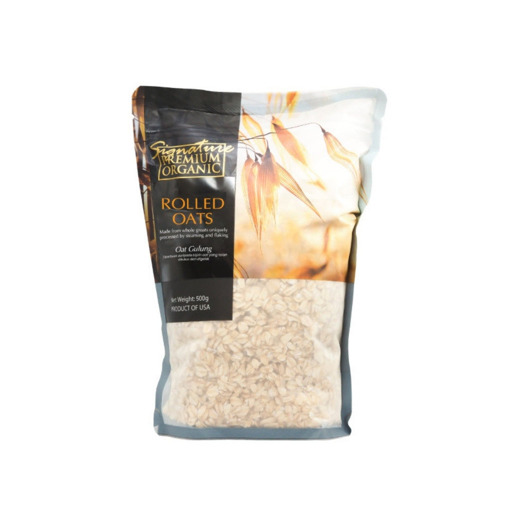 COUNTRY FARM SIGNATURE PREMIUM ORGANIC REGULAR ROLLED OATS 500G