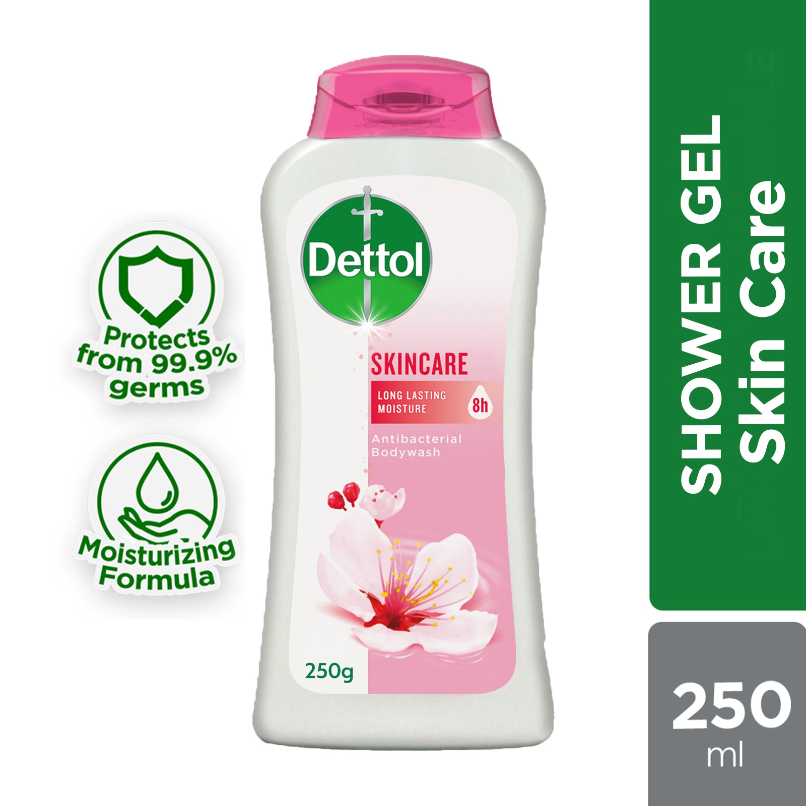 DETTOL SHOWER FOAM SKINCARE 250ML
