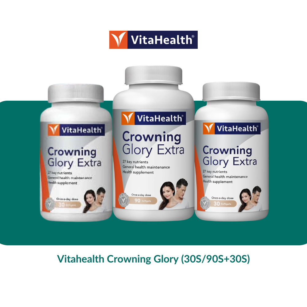 Vitahealth Crowning Glory (30S/90S + 30S)