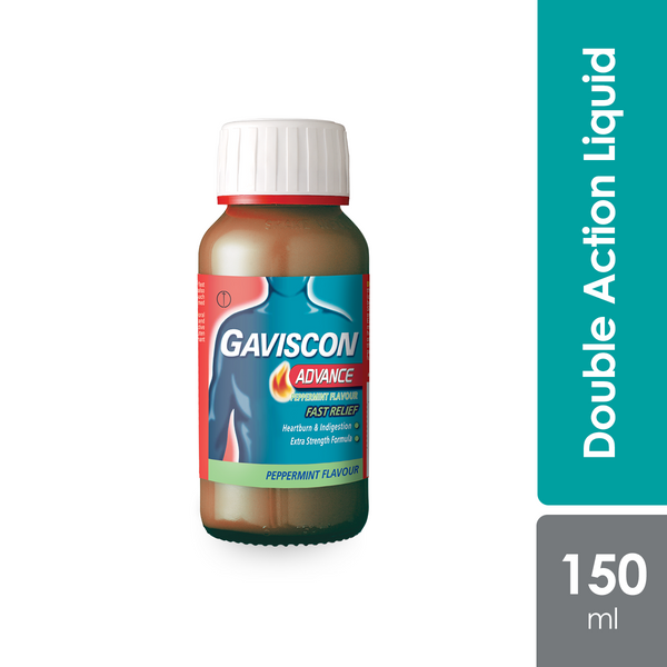 GAVISCON ADVANCE LIQUID 150ML