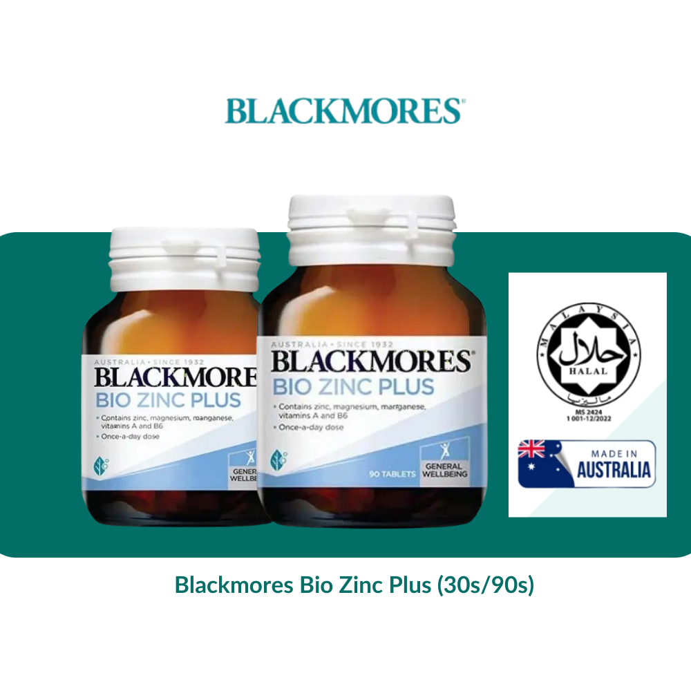 Blackmores Bio Zinc Plus Advanced (30s/90s)