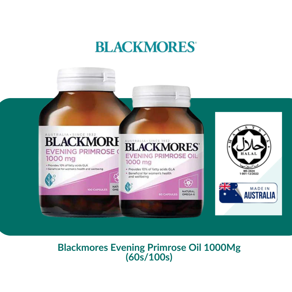 Blackmores Evening Primrose Oil 1000Mg (60s/100s)