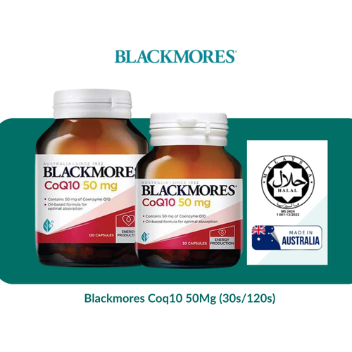 Blackmores Coq10 50Mg (30s/120s)