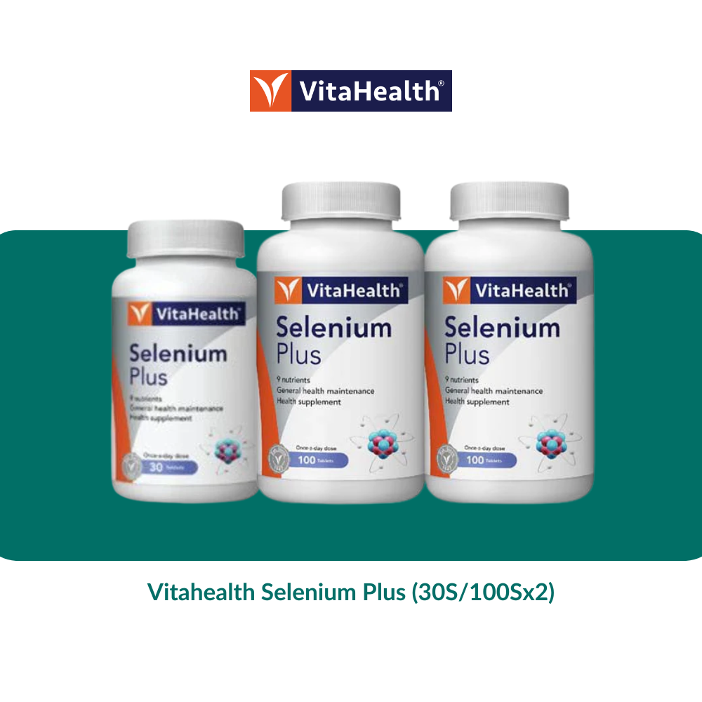 Vitahealth Selenium Vitaplus (30S/100Sx2)