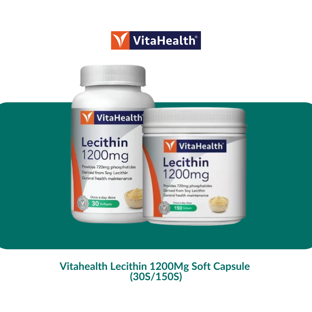 Vitahealth Lecithin 1200Mg Soft Capsule (30S/150S)