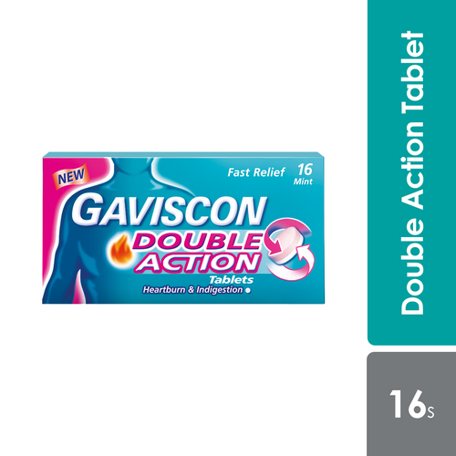 GAVISCON DOUBLE ACTION TAB 16S