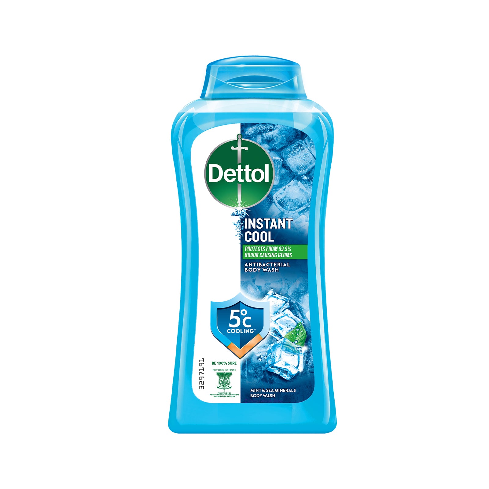 DETTOL SHOWER FOAM COOL 250ML