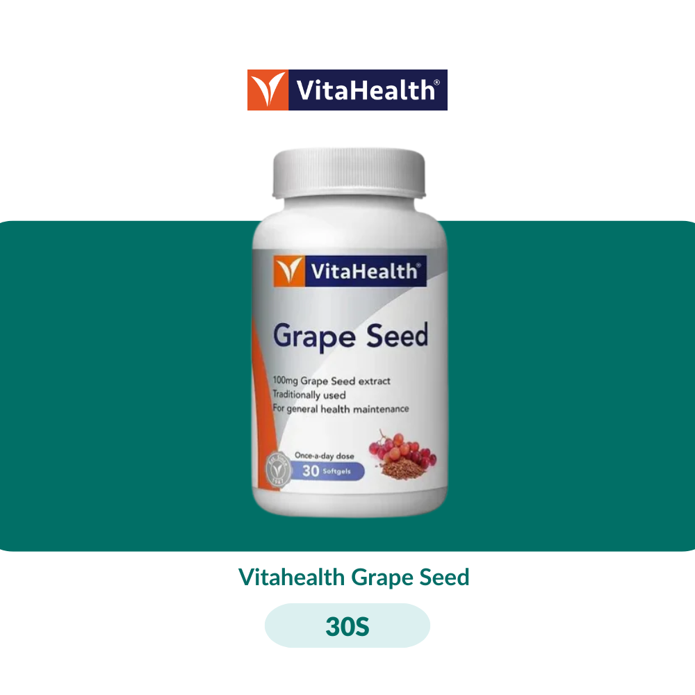Vitahealth Grape Seed (30S/90S/60Tx2) - 30S