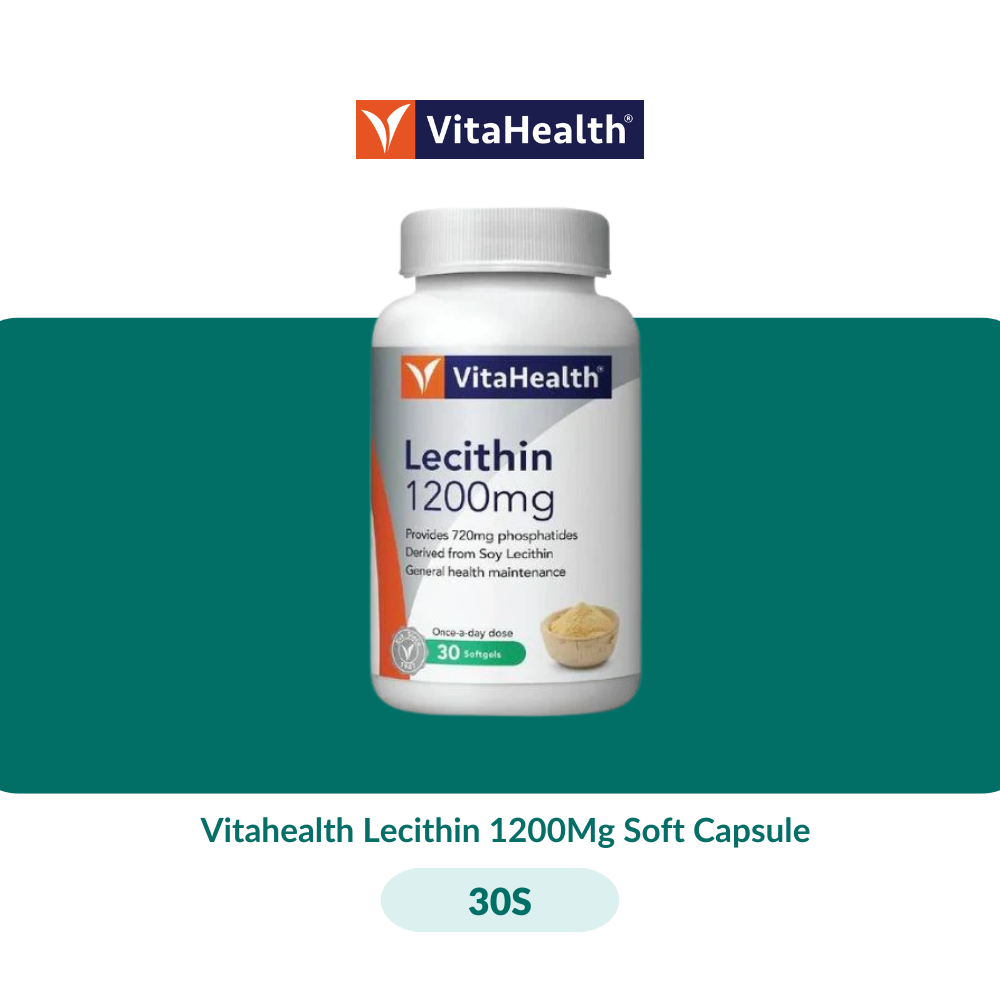 Vitahealth Lecithin 1200Mg Soft Capsule (30S/150S) - 30S