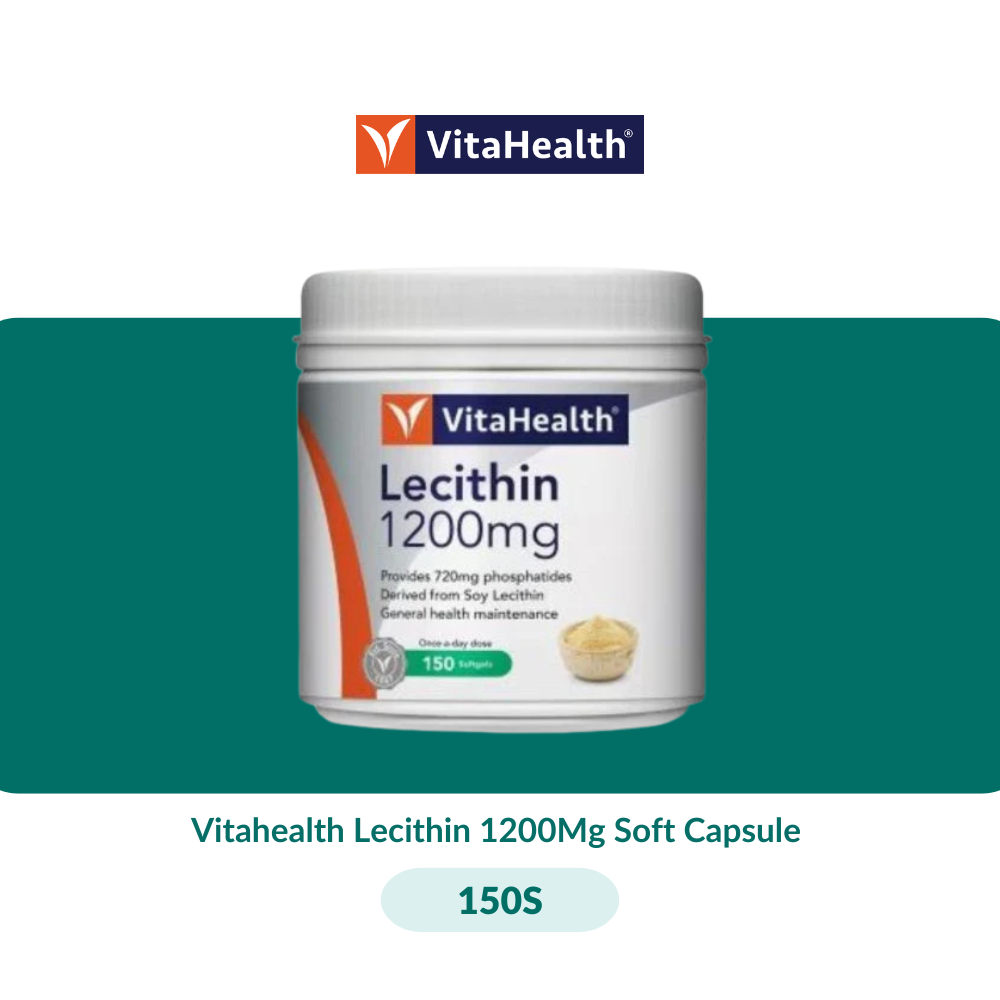 Vitahealth Lecithin 1200Mg Soft Capsule (30S/150S) - 150S