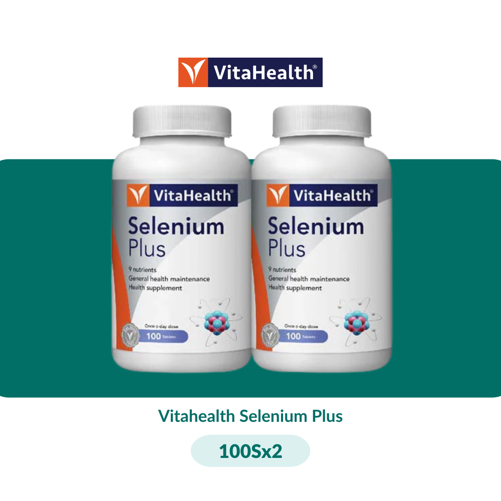 Vitahealth Selenium Vitaplus (30S/100Sx2) - 100S X 2