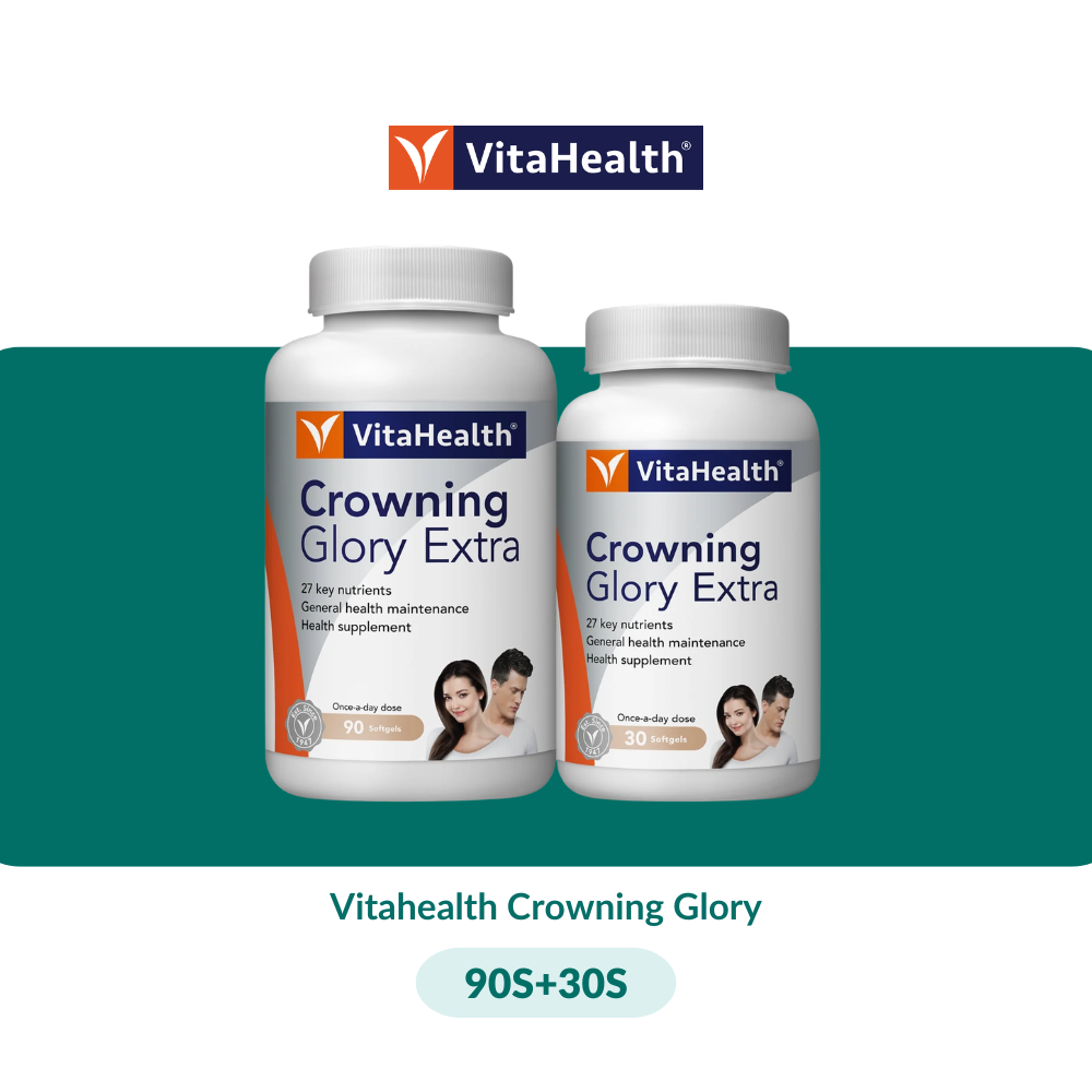 Vitahealth Crowning Glory (30S/90S + 30S) - 90S + 30S