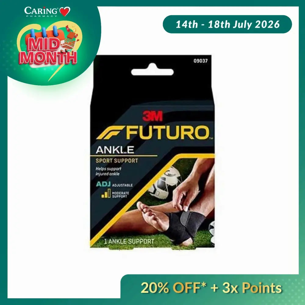 3M FUTURO SPORT ADJUSTABLE ANKLE SUPPORT (09037EN)
