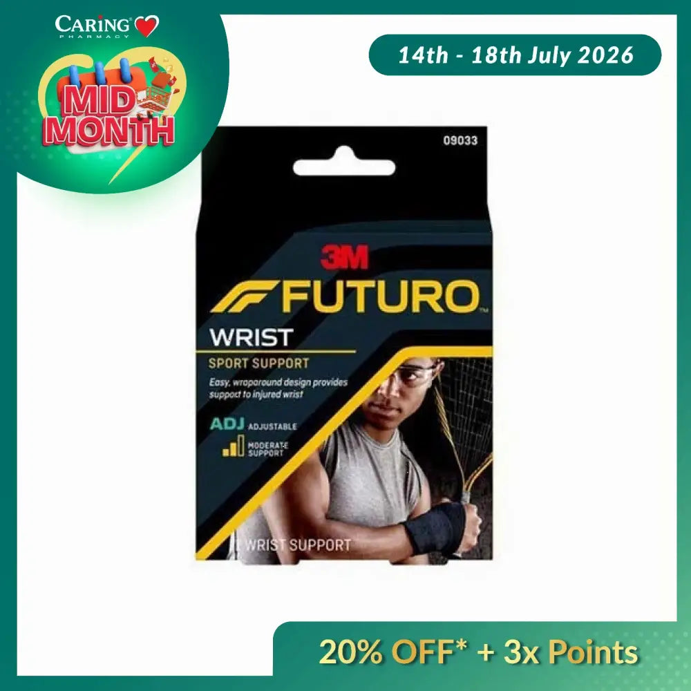 3M FUTURO SPORT ADJUSTABLE WRIST SUPPORT (09033EN)