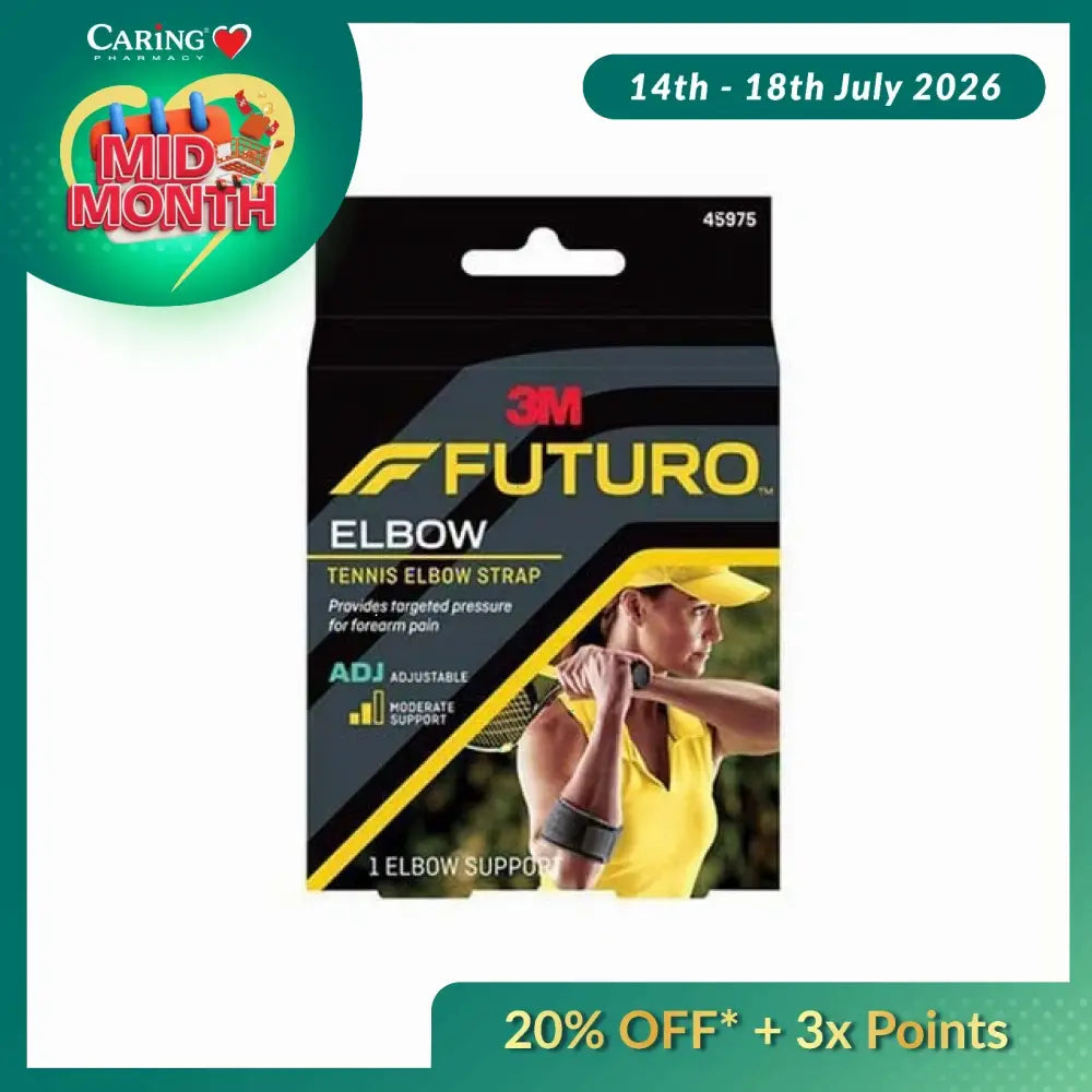 3M FUTURO SPORT TENNIS ELBOW SUPPORT ADJUSTABLE (45975EN)