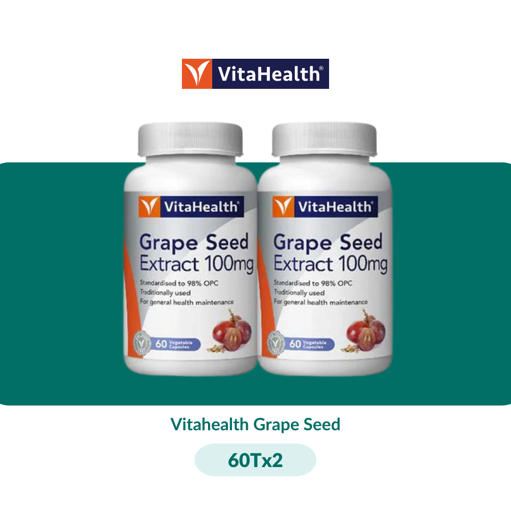 Vitahealth Grape Seed (30S/90S/60Tx2) - 60Tx2