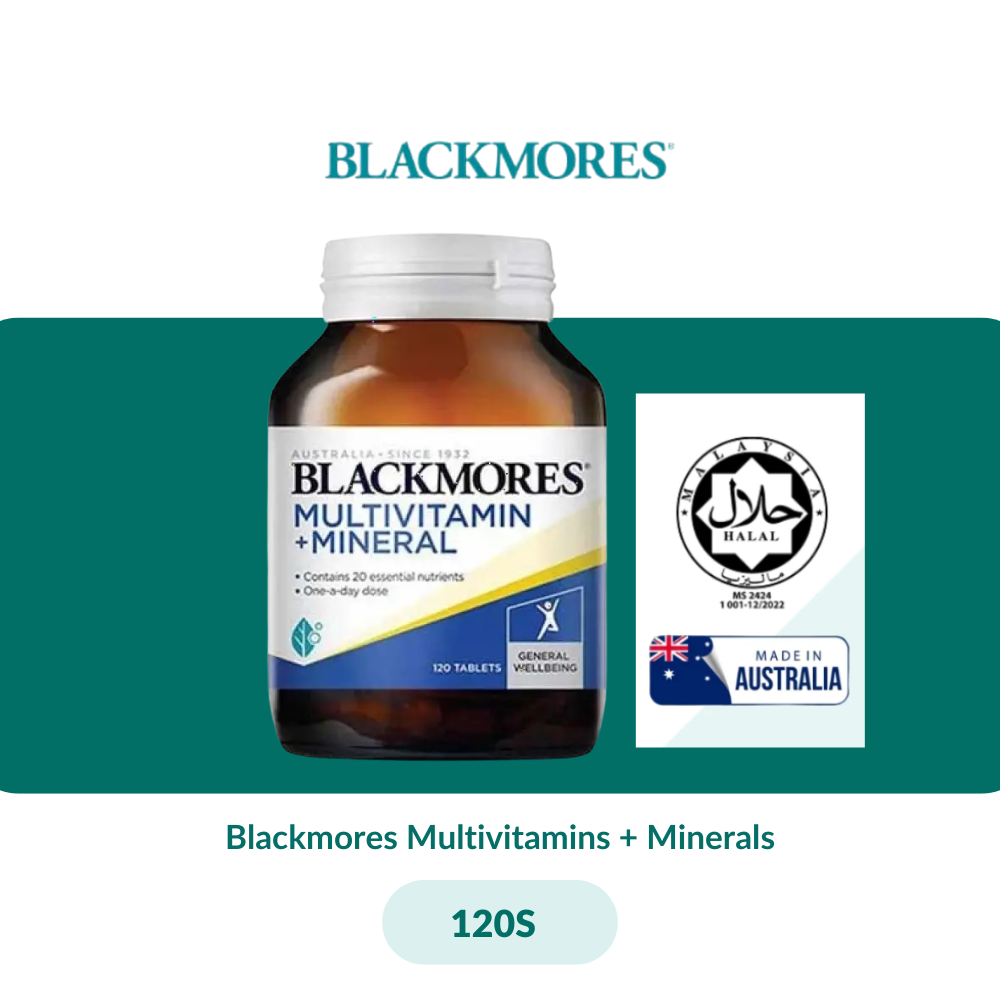 Blackmores Multivitamins + Minerals (30s/60s/120s) - 120S