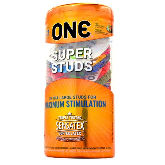 ONE CONDOM SUPER STUD 12S