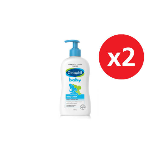 CETAPHIL BABY DAILY LOTION 400ML X2
