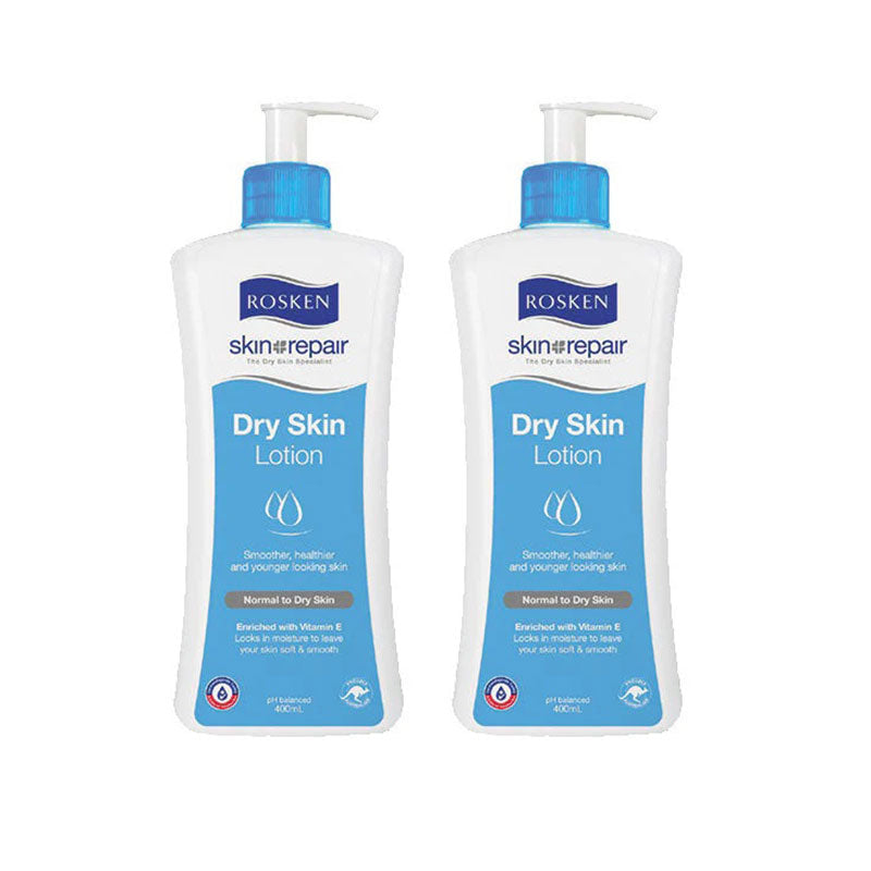 ROSKEN DRY SKIN LOTION 400ML x2