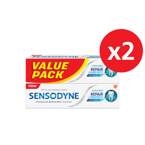 SENSODYNE REPAIR & PROTECT EXTRA FRESH 100G X 4