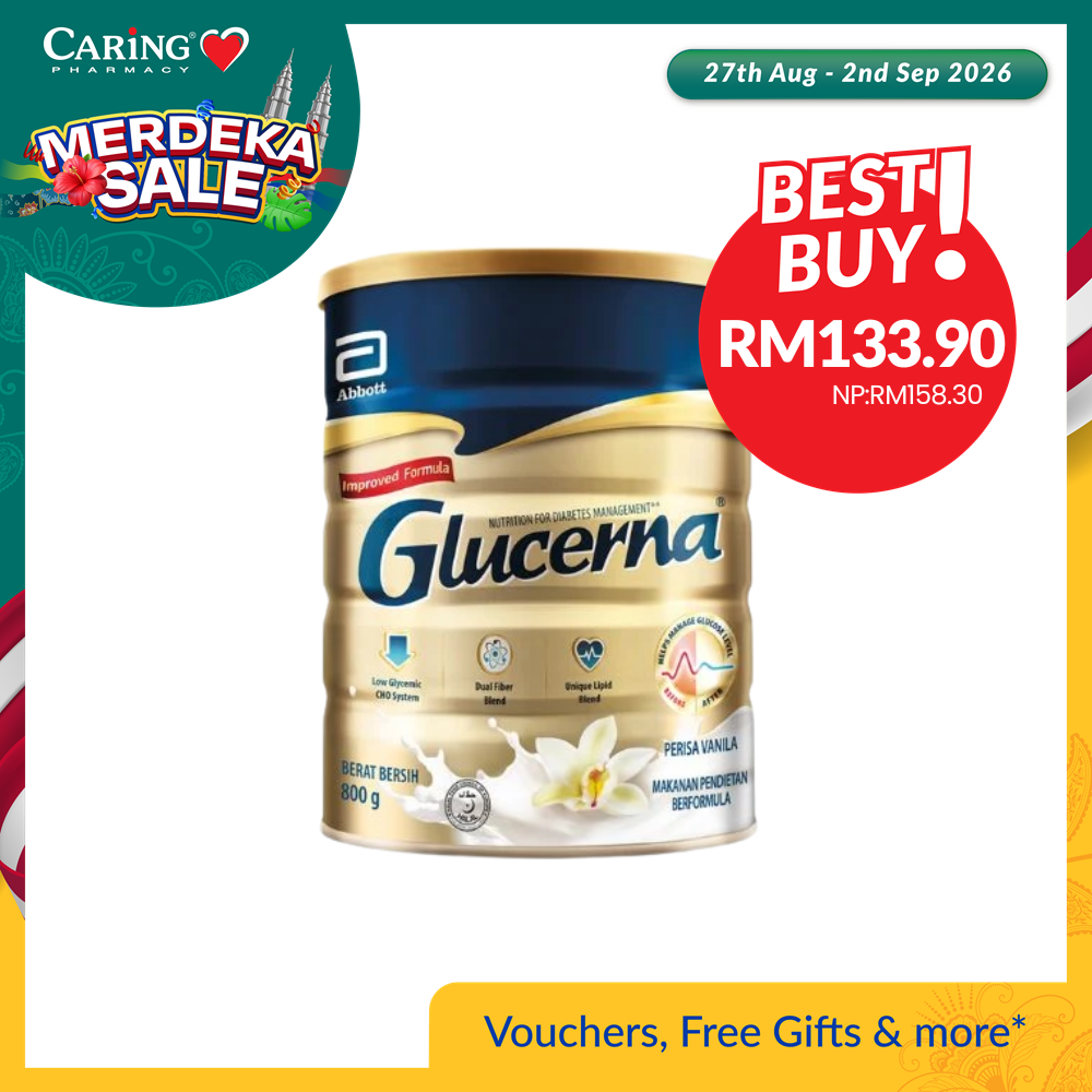 GLUCERNA VANILLA 800G