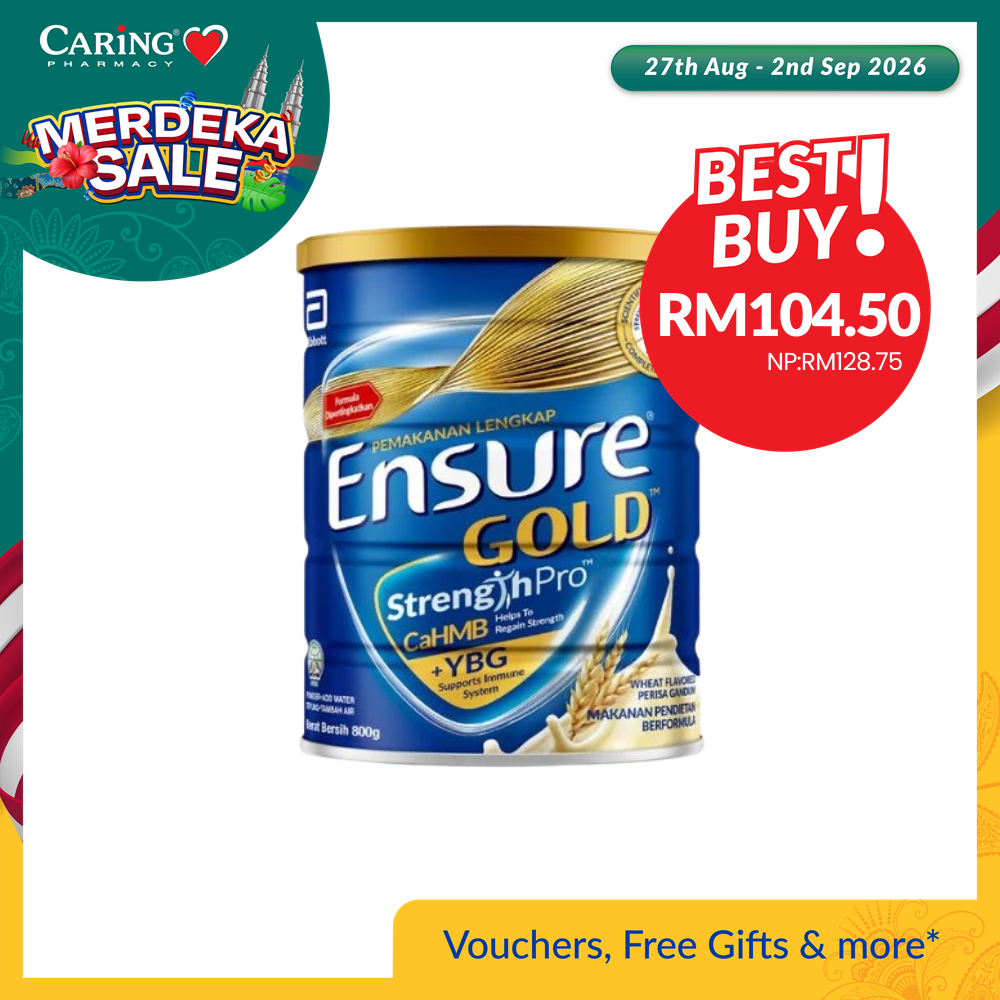 ENSURE GOLD WHEAT 800G