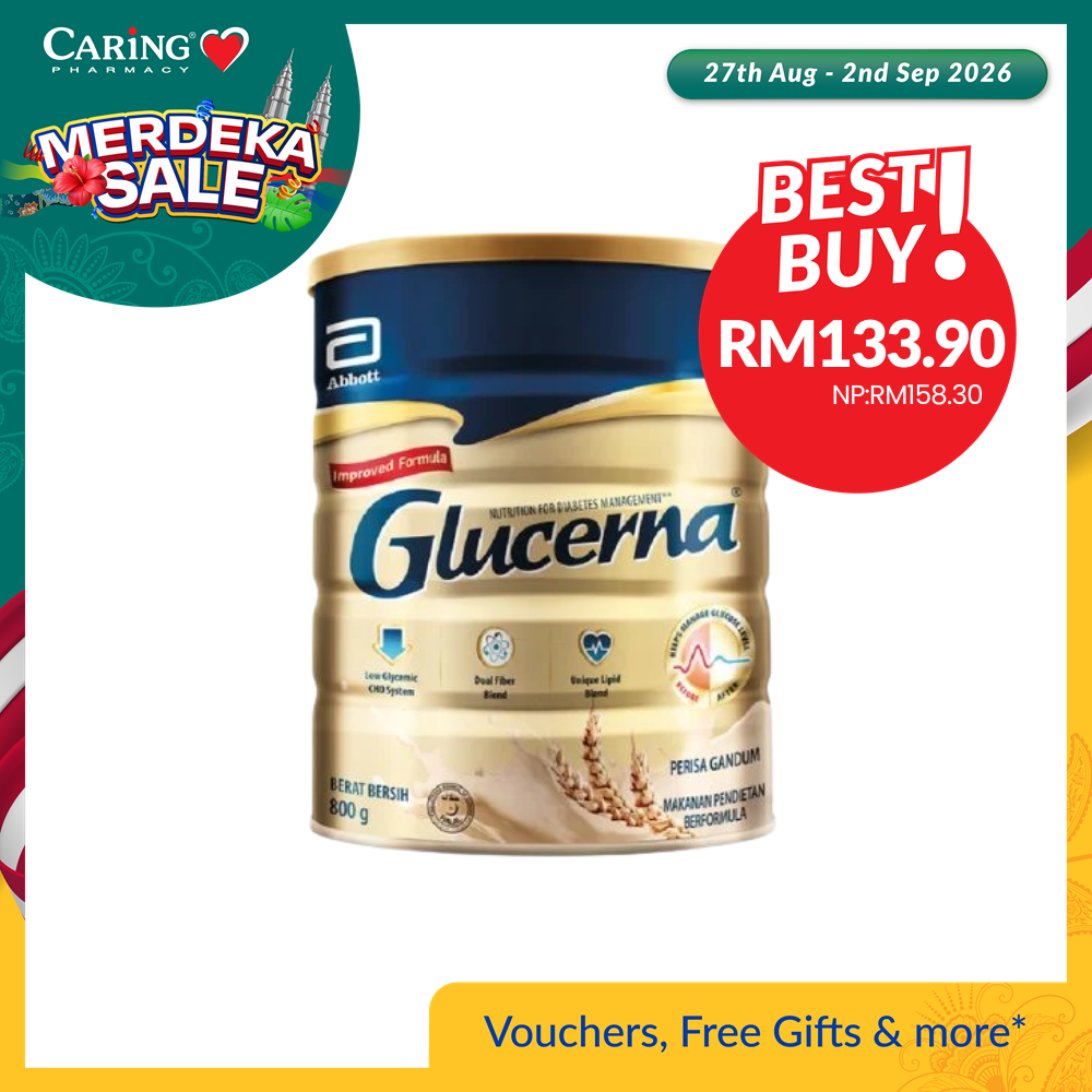 GLUCERNA WHEAT 800G