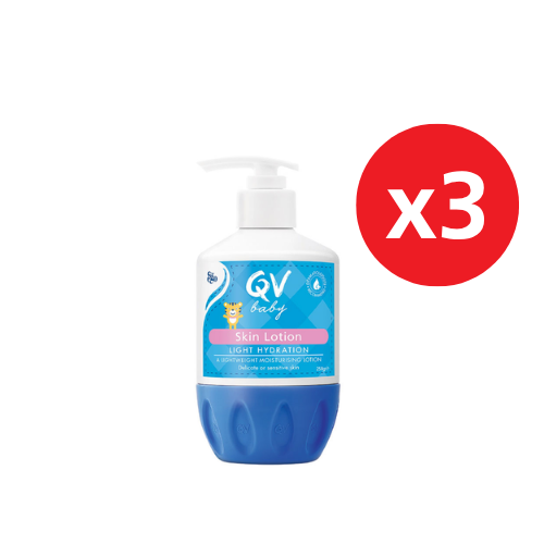 QV Baby Skin Lotion (PUMP) 250g x 3