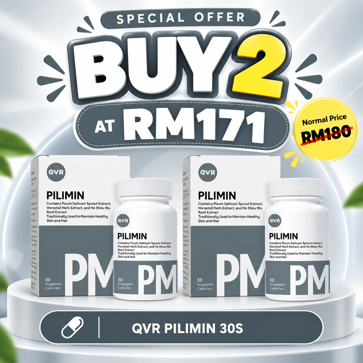 QVR PILIMIN 30S x2