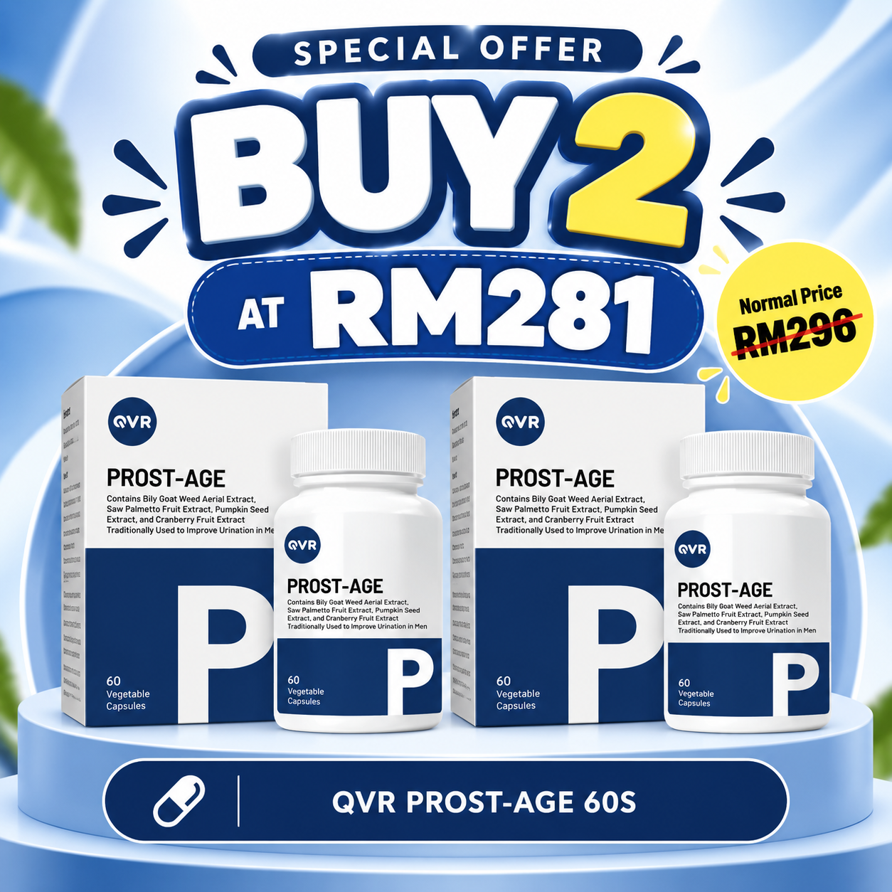 QVR PROST-AGE 60S x2