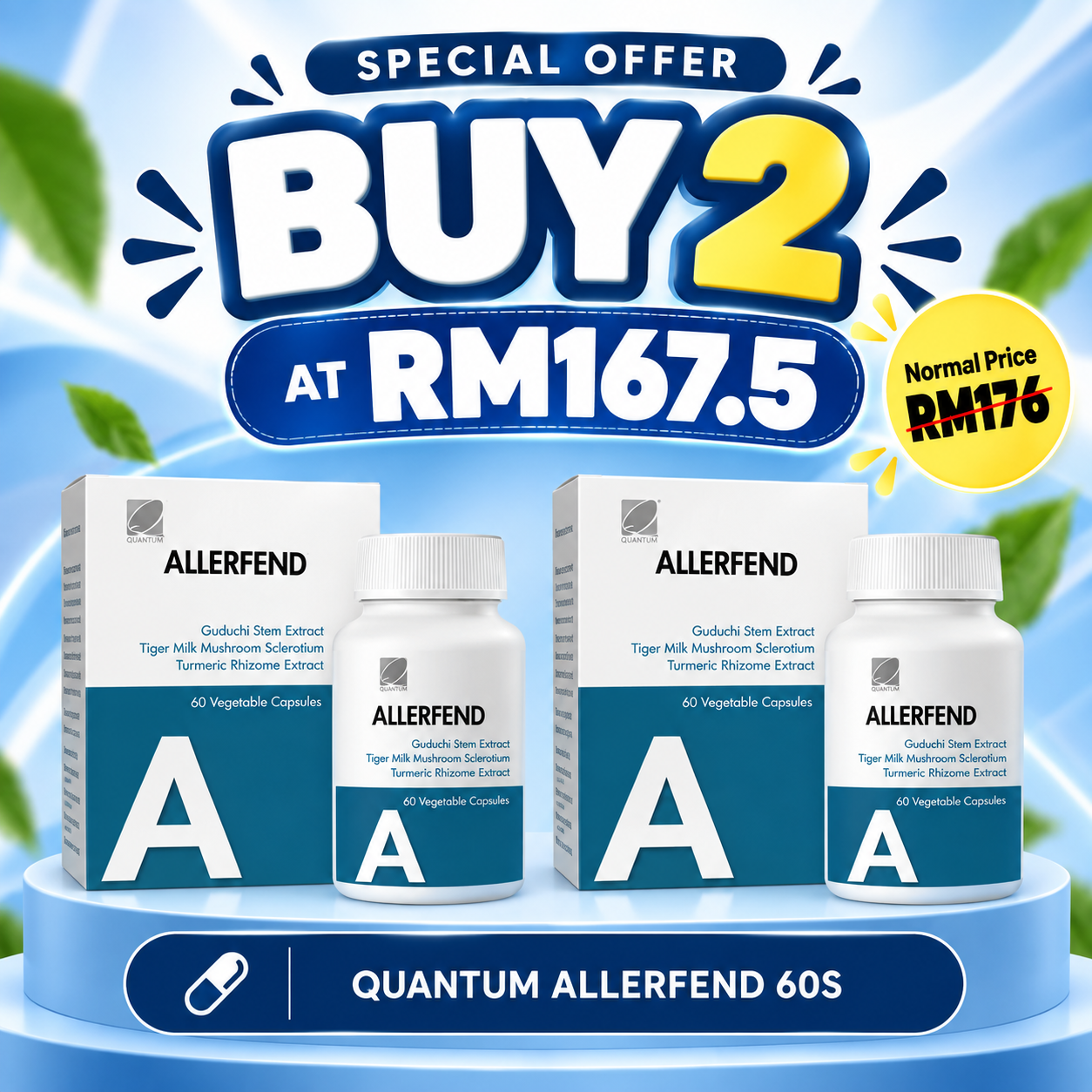 QUANTUM ALLERFEND 60S x2