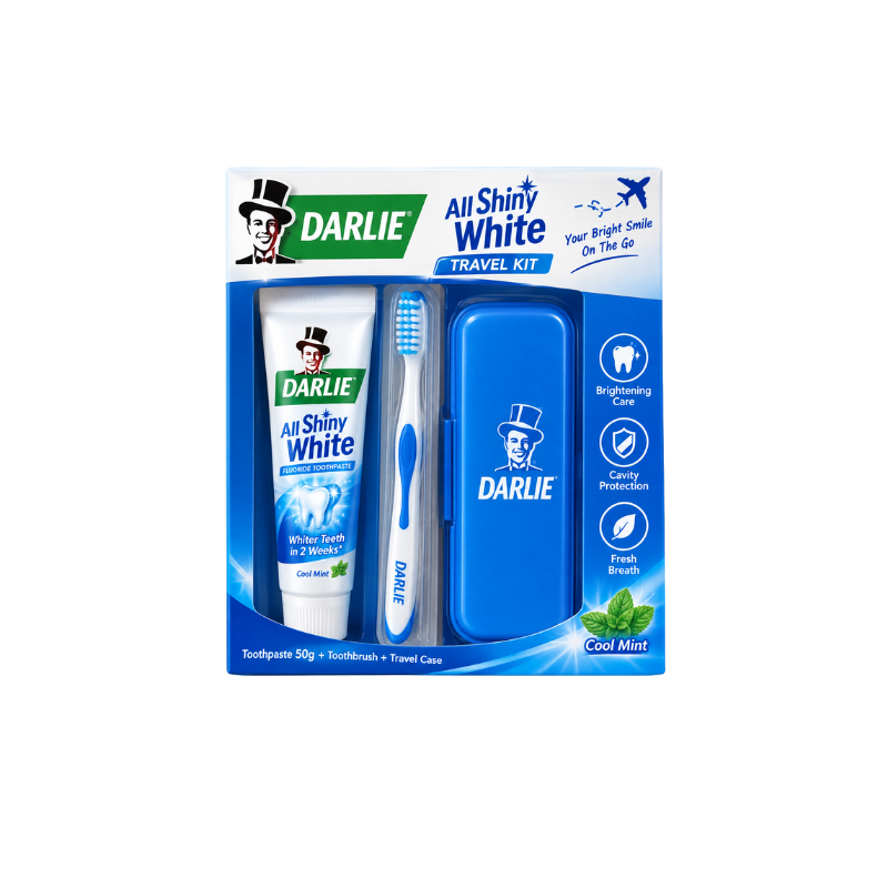 DARLIE TOOTHPASTE ALL SHINY WHITE TRAVEL KIT 1S