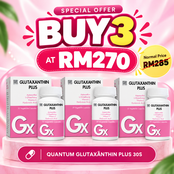 [Bundle of 3] QUANTUM GLUTAXANTHIN PLUS 30S