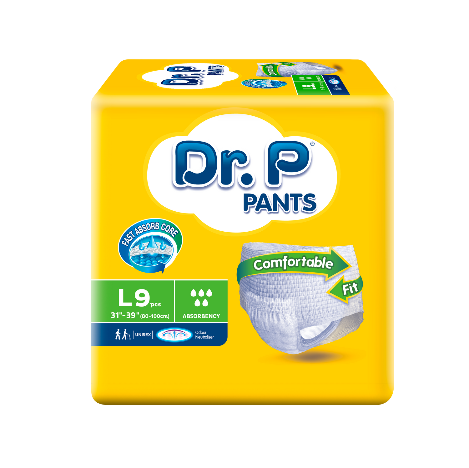 DR P PANTS L 80-100CM 9S